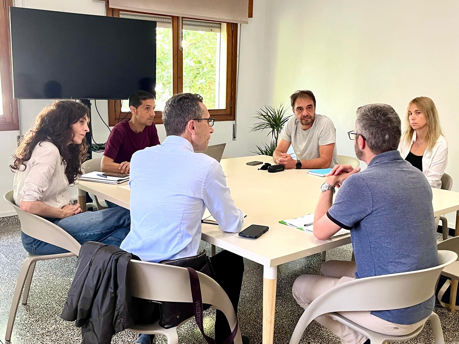 reunió entre representants de Plena Inclusión Castilla La Mancha i Aproscom Fundació